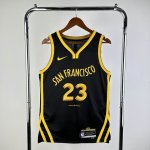 NBA 23 Green Golden State Warriors 2023-24 City Edition Maillot